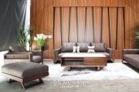 Bộ sofa gỗ óc chó